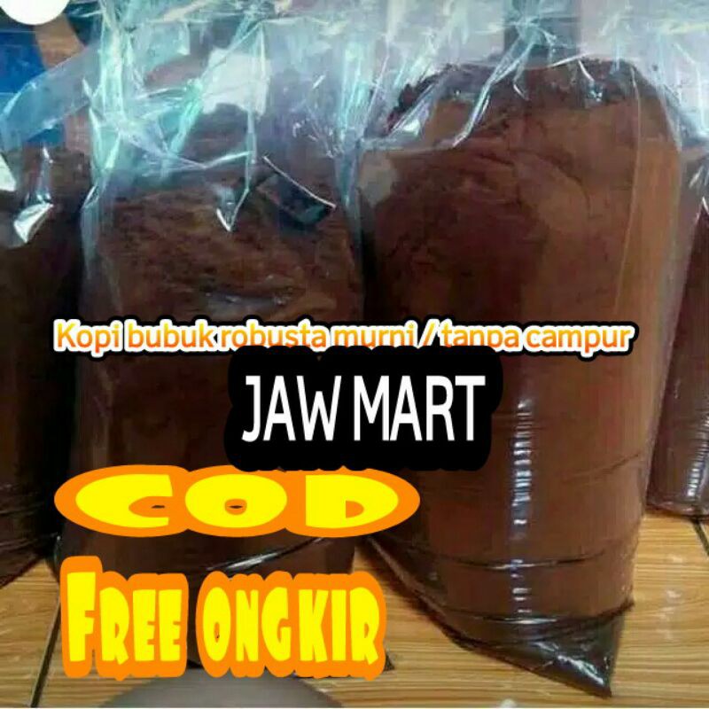

Kopi bubuk robusta temanggung tanpa campur ( 10 - 50 gram)