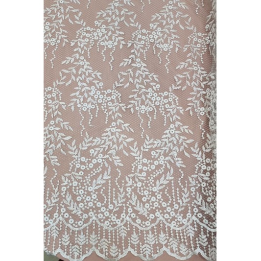 Tille Bordir Marchesa Tulle Etnik Kebaya