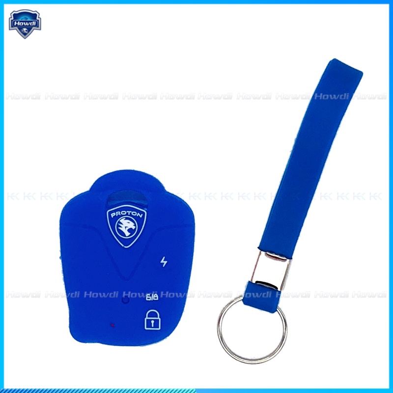 Cover Kunci Bahan Silikon Dengan Gantungan Kunci Untuk Proton Waja
