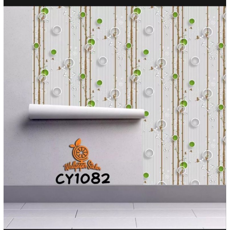 Wallpaper sticker dinding ukuran 45cm x 10m motif cy1082/cy1083