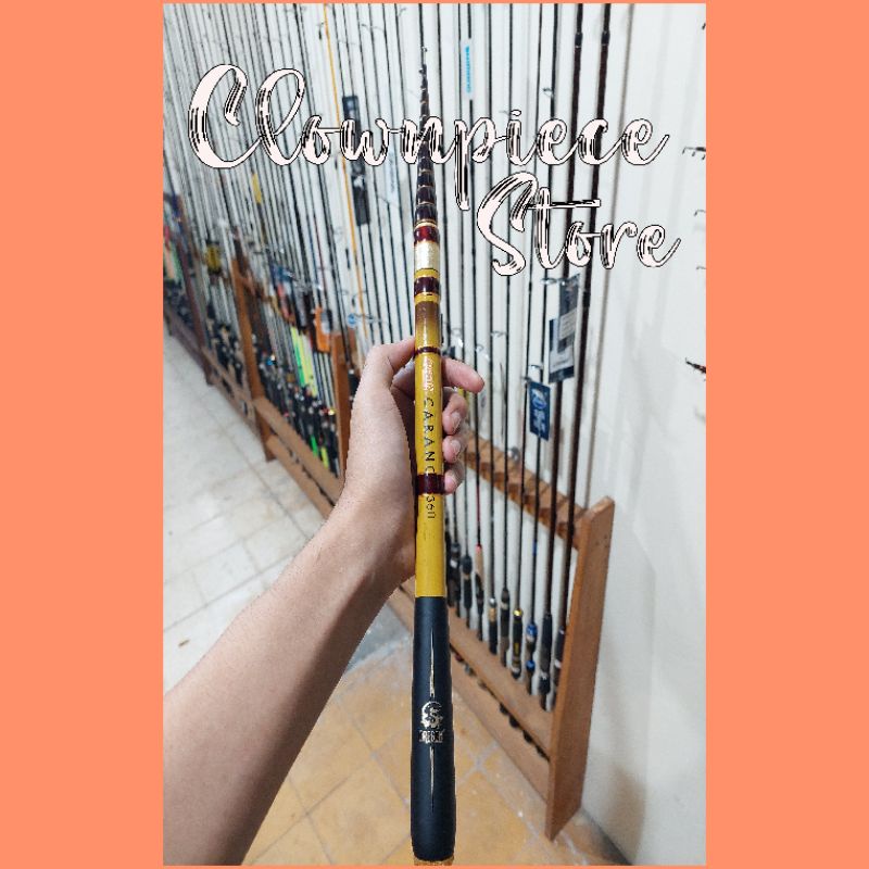 Joran Tegek Pancing Oregon Carang 360 (3.6m) Custom Set Kolong / Joran Tegek Oregon Carang 360 (3.6m