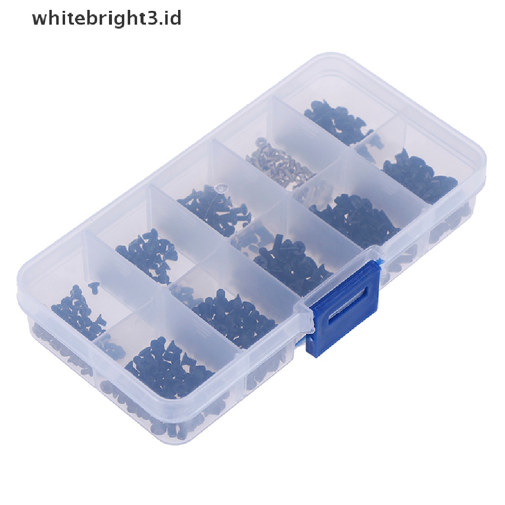 (whitebright3.id) 500pcs / set Sekrup m2.3 m3 universal Untuk laptop / Komputer