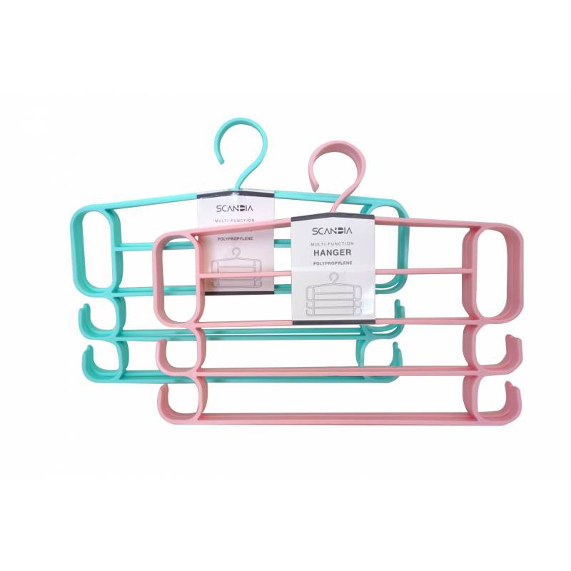 

JYSK Gantungan Baju Hanger Tiya 36X28 Assorted Color