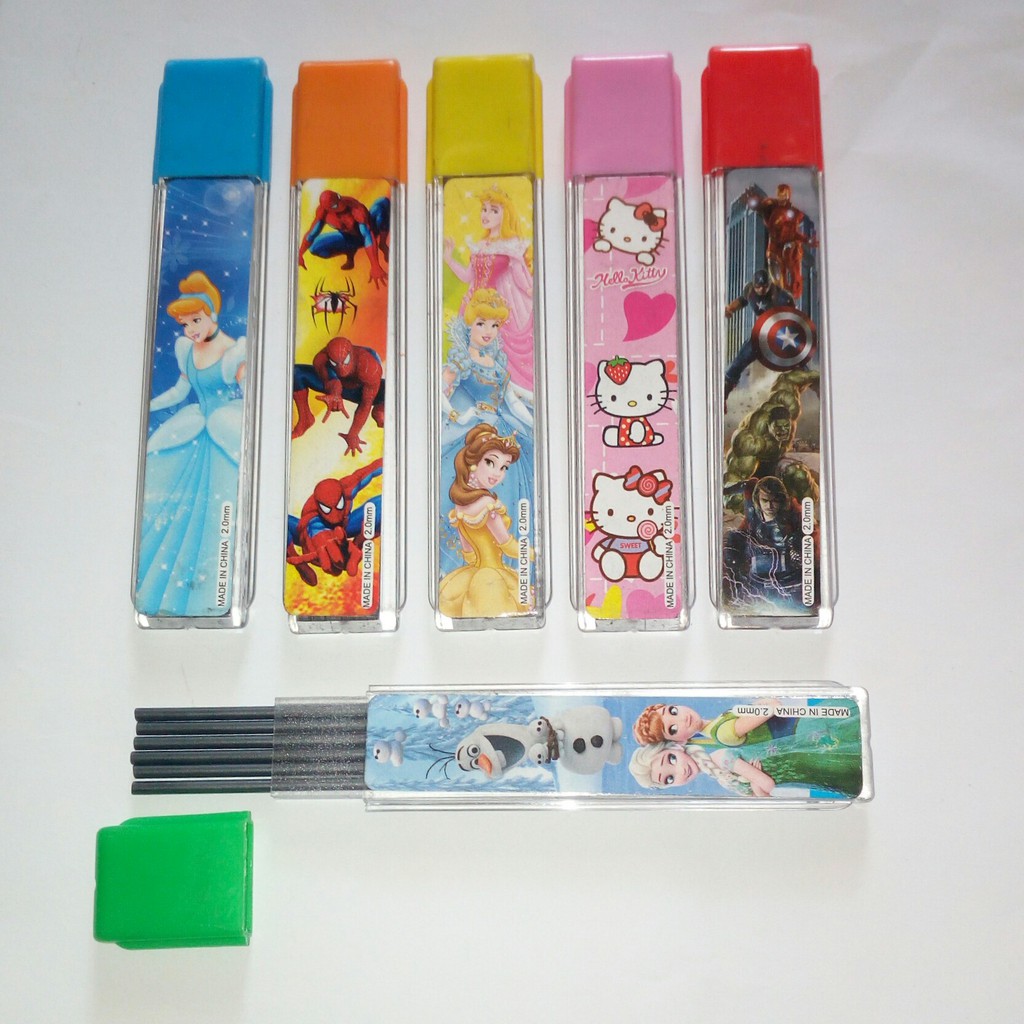 

isi pensil mekank 2.0 mm / reffil pensil ukuran 2.0 mm besar