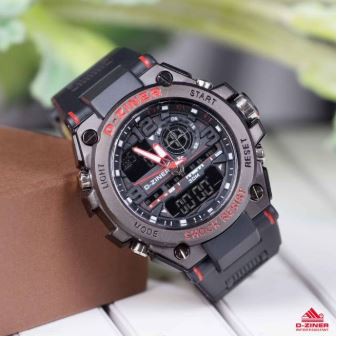 JAM TANGAN PRIA/COWOK SPORTY DZINER 8139 ORIGINAL / TERSEDIA 7 WARNA