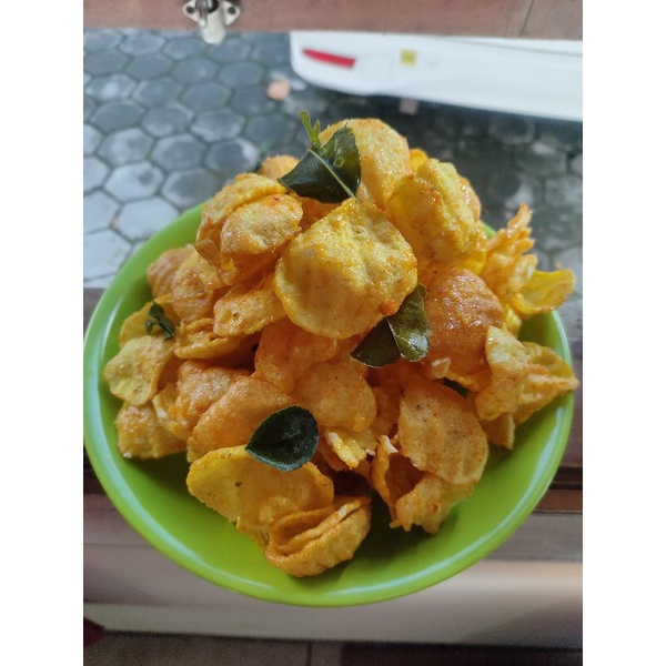 

KERIPIK SINGKONG PUYUR RASA RUJAK PEDAS MANIS