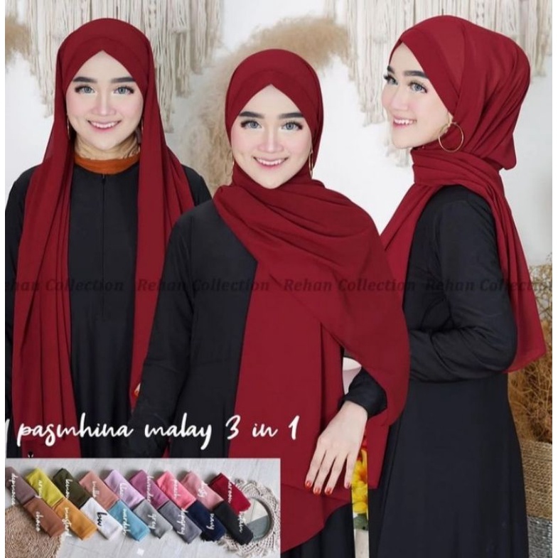 Pashmina Malay ceruti babydoll