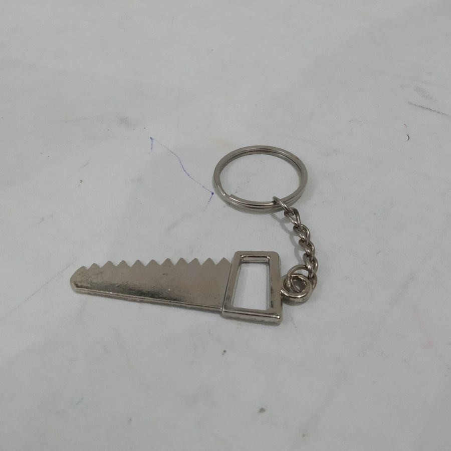 Key Chain Gantungan Kunci Ganci perkakas gergaji kayu