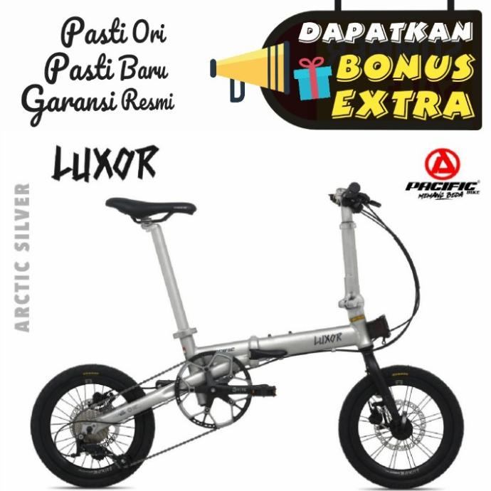 PACIFIC LUXOR 16 20 INCH SEPEDA LIPAT ALLOY 9 SPEED