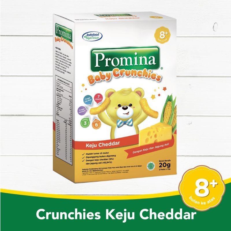 Promina Baby Crunchies 20gr (8bulan) BEST SELLER/ Promina Crunchies / Snack Bayi Keju