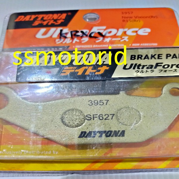 Kampas Rem Belakang Dispad Vixion New Advance V2 DAYTONA Gold