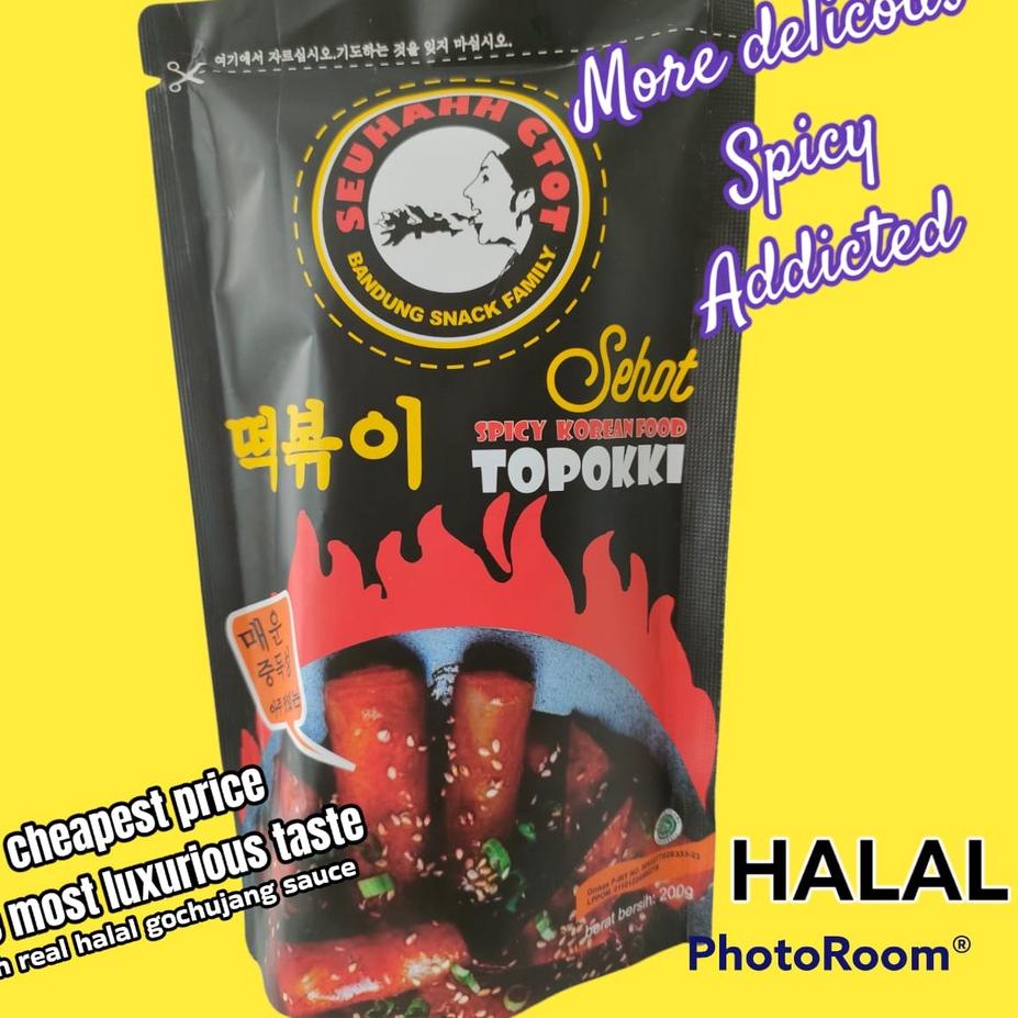

〖✅Star〗 Termurah - Sehot Topokki Korean Street Food Tteokbokki Halal COD | BIG SALE | New event | Splash