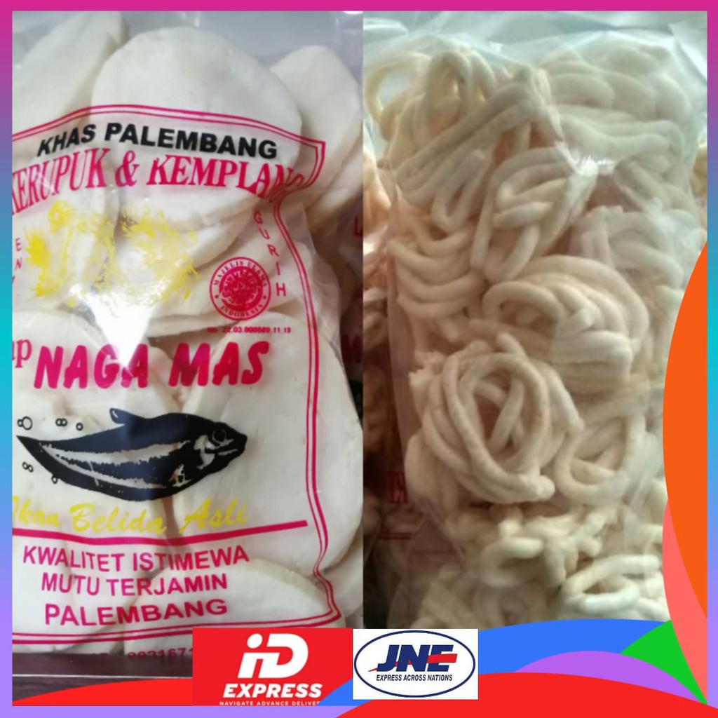 

Kerupuk Palembang Naga Mas Paket Hemat Dua + Cuko Pempek 1 Bungkus