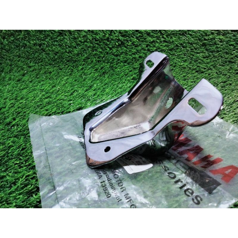 Dudukan Lampu Stop Plat Bk Plat Nomor Rx King Original Chrome