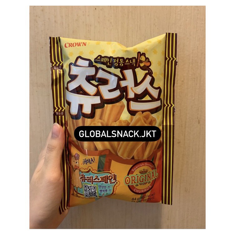 

CROWN ORIGINAL CHURROS- CHURROZ KOREA SNACK