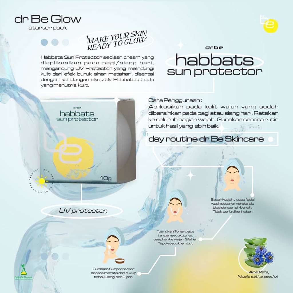 dr Be Glow Skincare Original BPOM Paket Lengkap