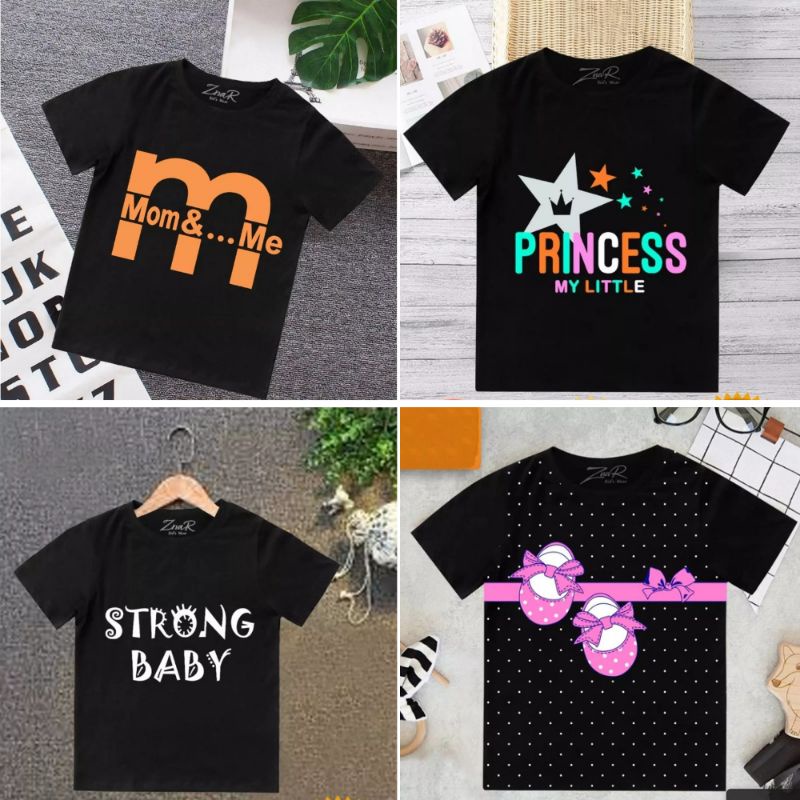 Baju bayi atasan kaos bayi usia 3-9 bulan-3