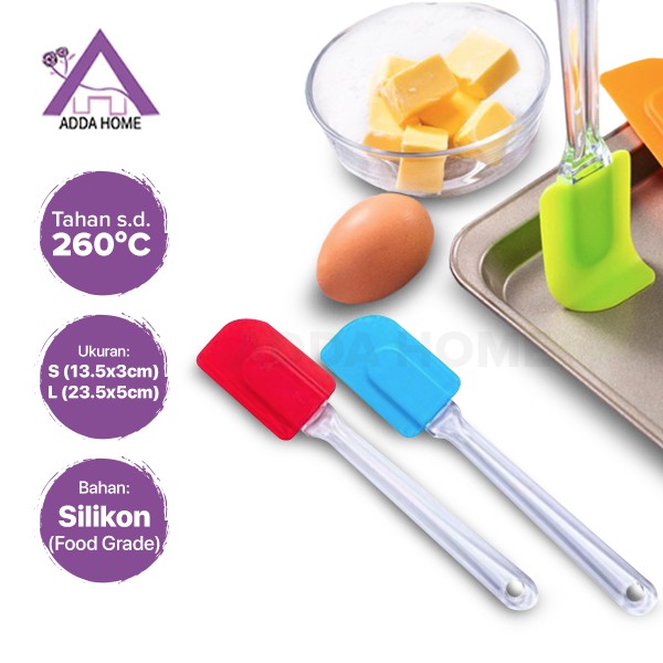 Import Quality - Spatula Silikon Tahan Panas Anti Lengket Bahan Food
Grade