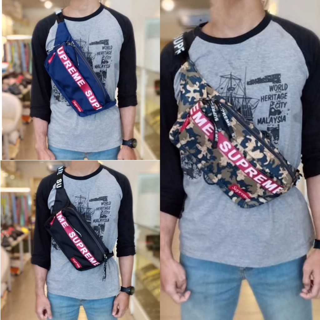 WAISTBAG SUPREME 802 LAV TAS DADA TAS PINGGANG TAS IMPORT TAS MURAH BATAM WAISTBAG