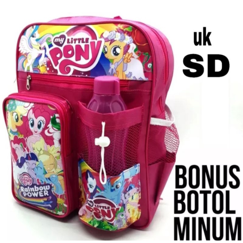 TAS RANSEL ANAK SD &amp; TK BERHADIAH BOTOL MINUM