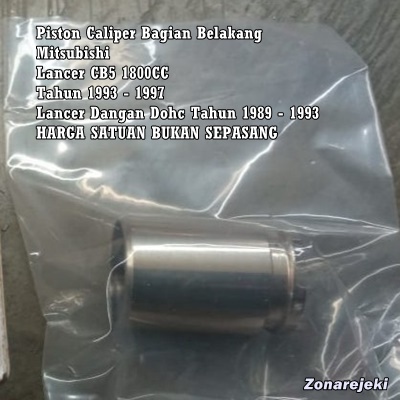 Piston Caliper Kaliper Belakang Mitsubishi Lancer CB5 Lancer Dangan DOHC