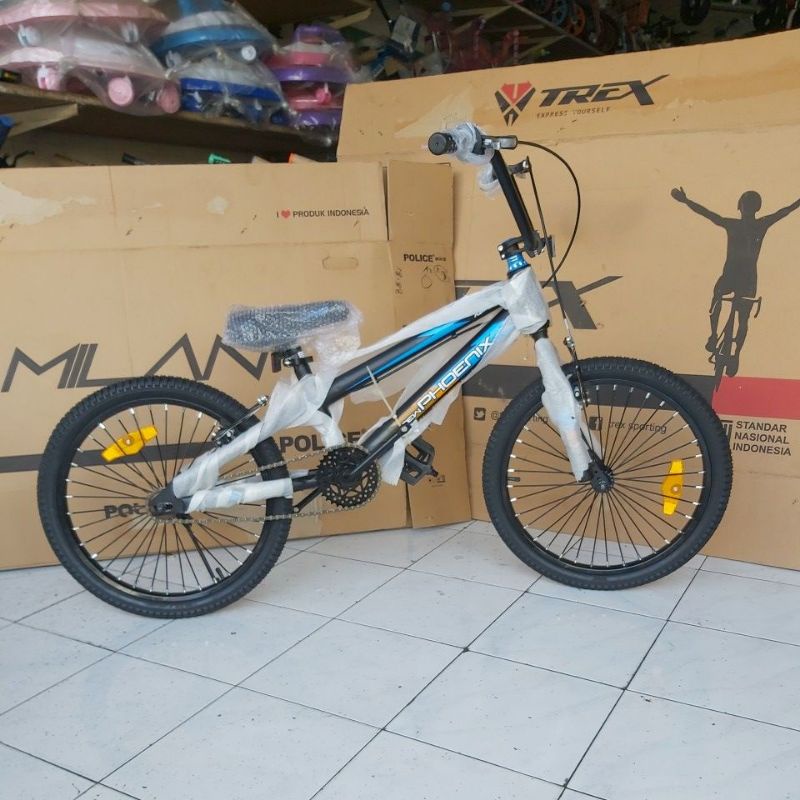 SEPEDA BMX NEW PHOENIX 20 INCH FRAME BESI MURAH ORIGINAL FREE ONGKIR COD READY STOCK