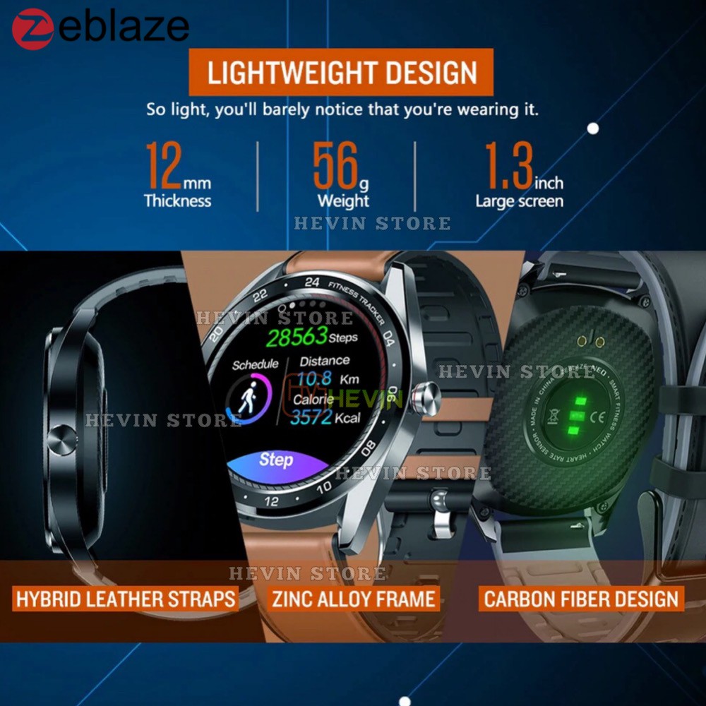 ZEBLAZE NEO IP67 WATERPROOF HEART RATE PREMIUM SAMRT WATCH