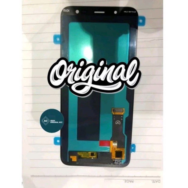 LCD SAMSUNG J6 2018 J6 ORIGINAL SUPER THIN AMOLED FULLSET TOUCHSCREEN ORI