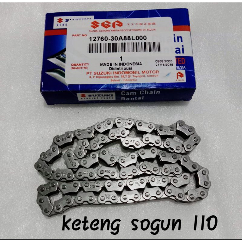 RANTAI KETENG RANTAI KAMPRAT SHOGUN 110 SHOGUN R 110 SHOGUN