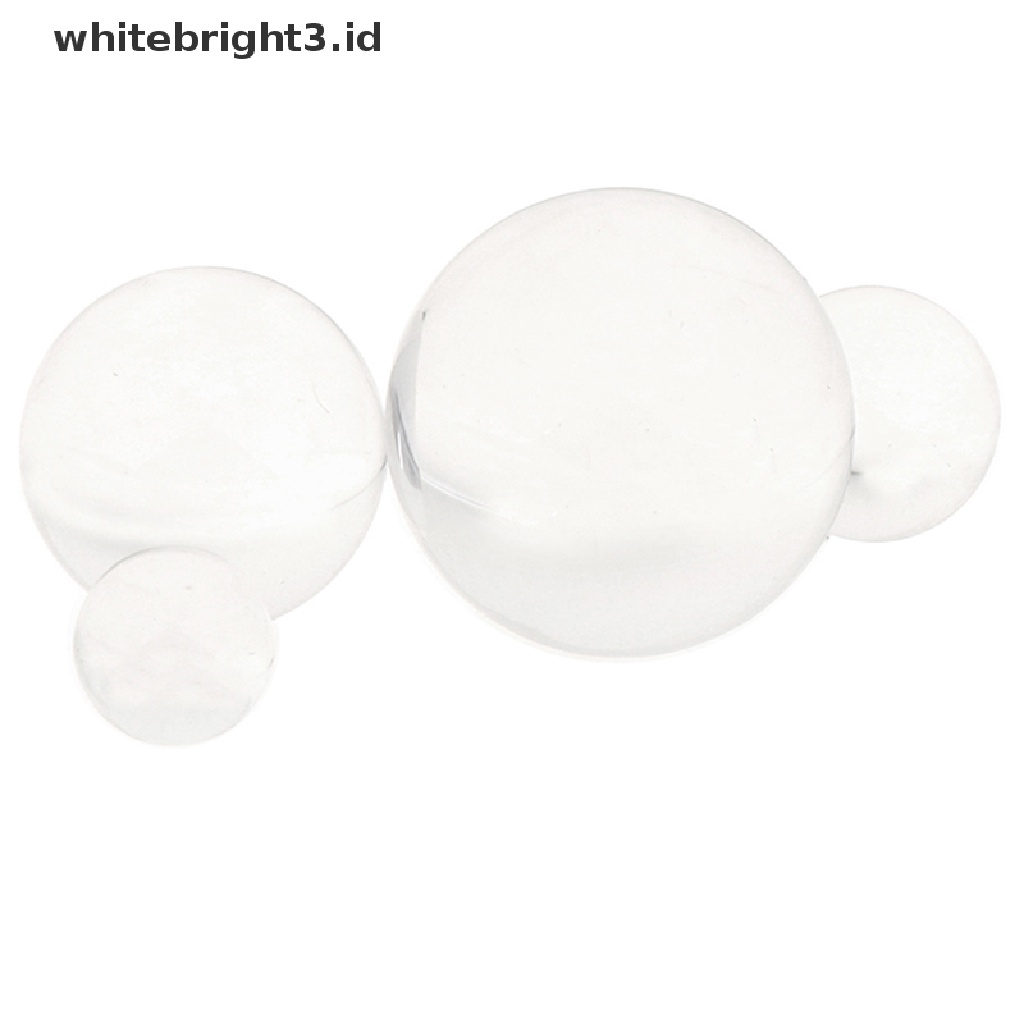 (whitebright3.id) 1pc Bola Kristal Kuarsa Bening Untuk Dekorasi Rumah / Properti Fotografi