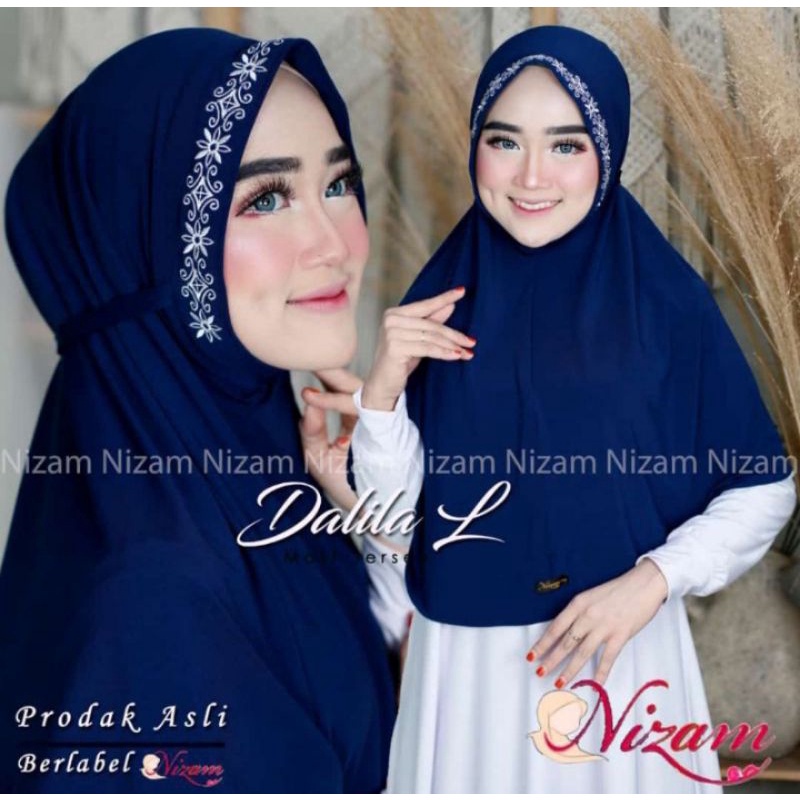 Hijab Bergo Khimar Dalila L by Nizam