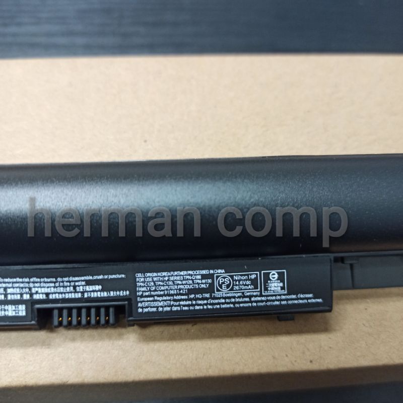 Original Baterai Laptop Hp 240 245 250 255 G6 JC04 JC03 HSTNN-LB7W