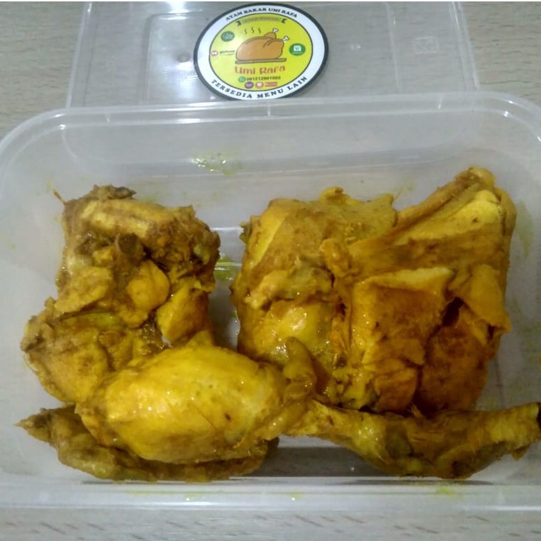 

Ayam Ungkep 4 Potong / Ayam Kuning / Ayam Goreng Setengah Ekor