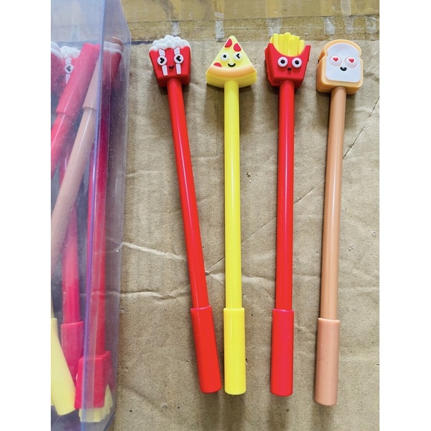 

PULPEN GEL KEPALA KARET FASH FOOD KENTANG | BULPEN GEL FASH FOOD KARAKTER