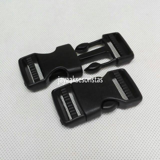 Kunci sodok tas bahan plastik buckle acetal 2.5 cm