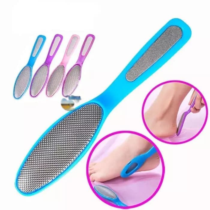 Alat Gosok Penghalus Tumit Kaki Kapalan 2 Step Callus Remover Pedicure Asahan Amplas Sel Kulit Mati - Asahan Tumit Kikir Tumit Penghalus Tumit Penghalus Tumit Foot File Amplas Telapak Kaki Penghalus Tumit Kaki