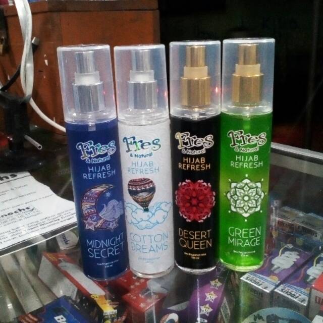 Minyak Wangi Fres Natural Hijab Refresh 100 Ml Shopee Indonesia