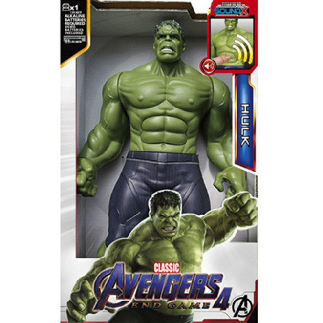 Action Figure Avengers With Box Large Size-Hulk