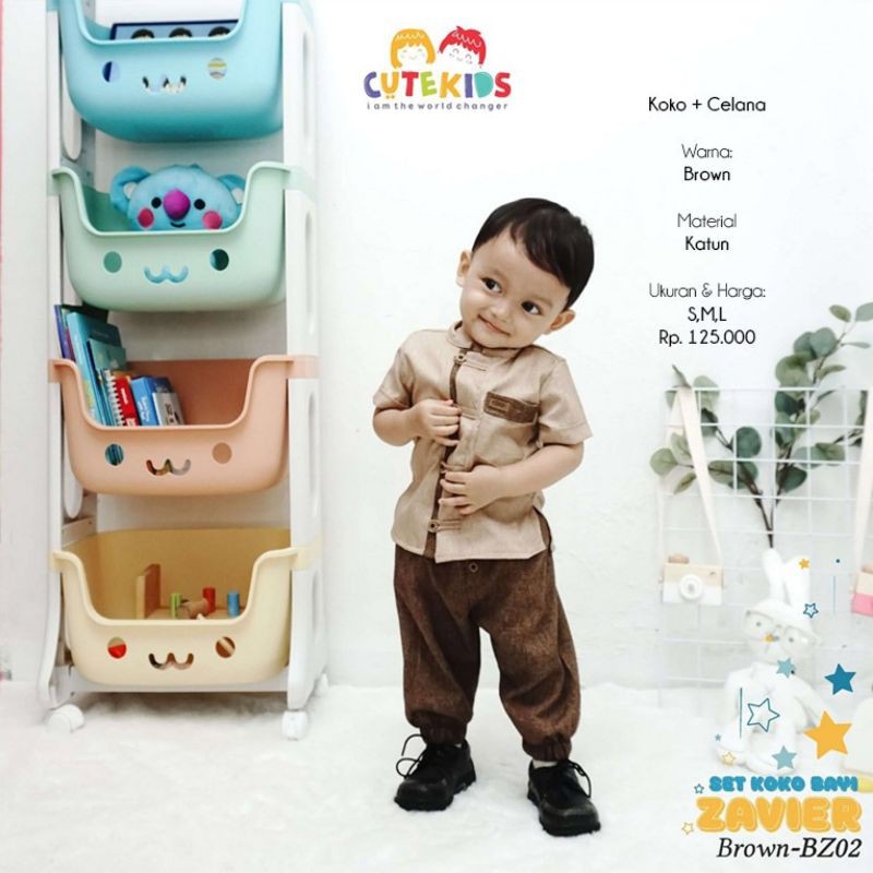 set koko bayi cutekids zavier  BZ02