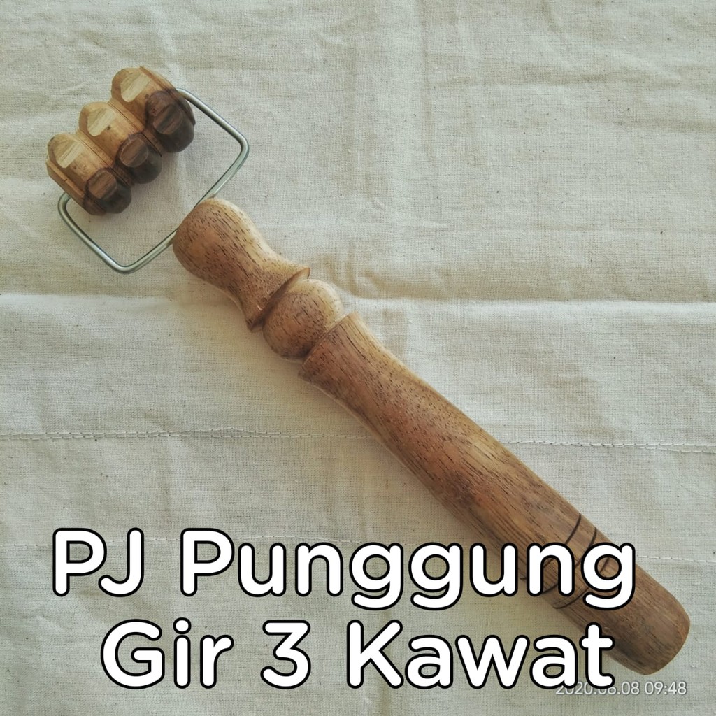 Alat Pjat Punggung dari Kayu Alat Pijat Terapi Kaki