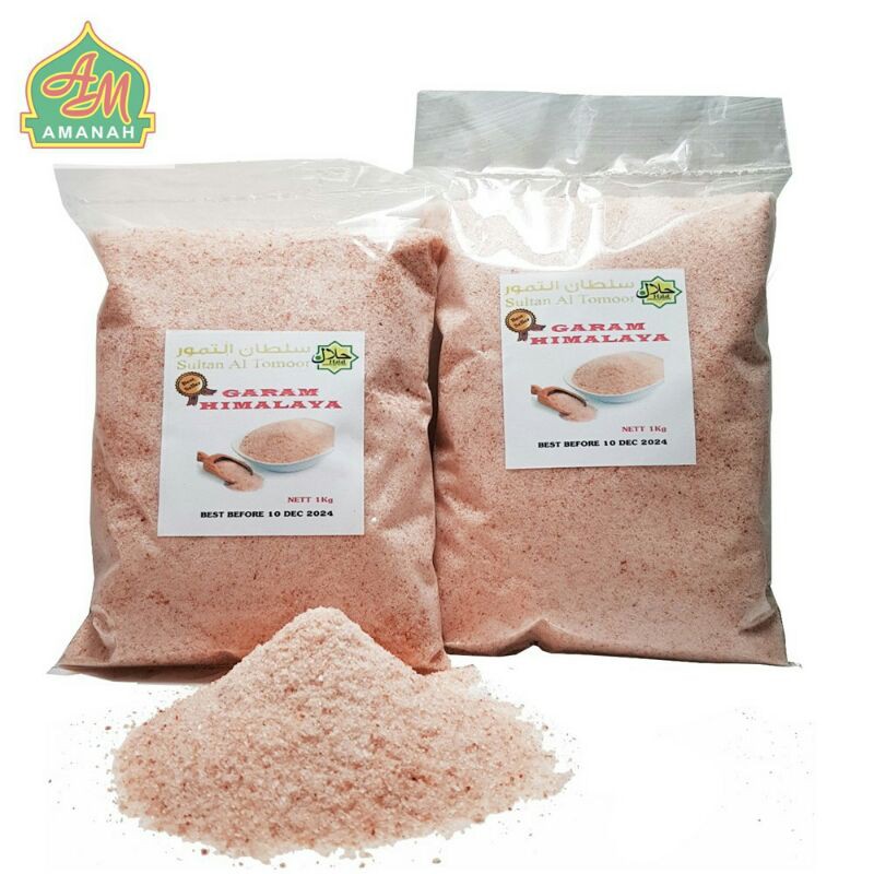 

Garam Himalaya 1Kg - Natural Himalayan Pink Rock Salt - Himsalt