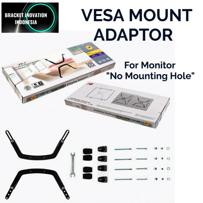 bracket monitor tanpa lubang/vesa extender adaptor North bayou