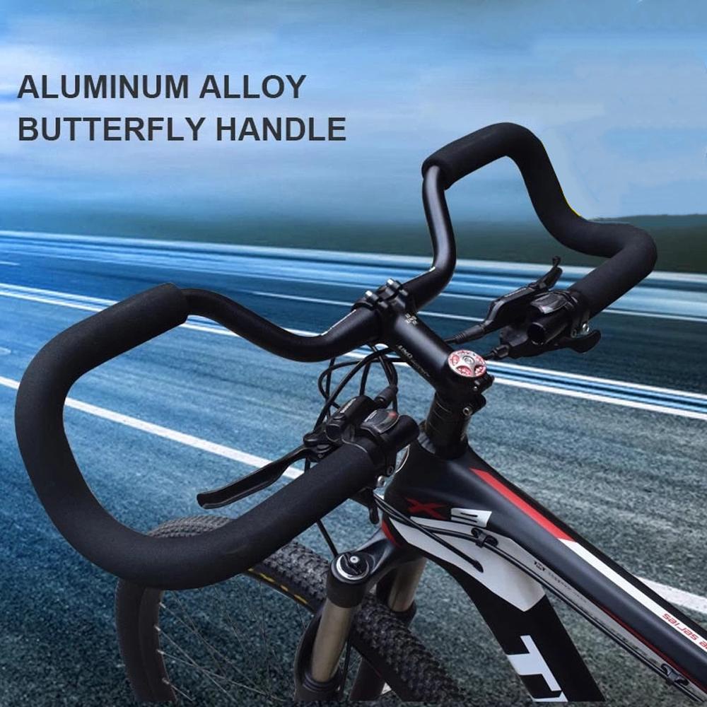 Agustina Stang Sepeda Bike Parts BMX 31.8mm 580mm Aluminium Alloy 25.4mm Istirahat Stang