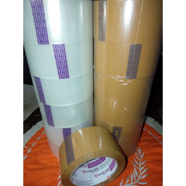 

LAKBAN OPP NACHI 1 ROLL COKLAT / BENING