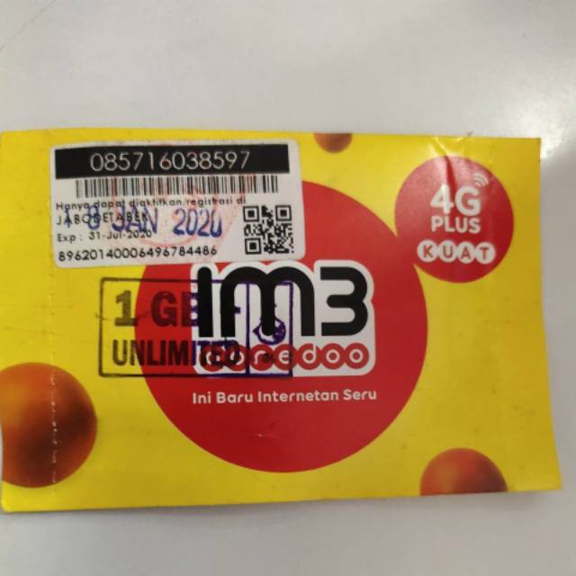 Kartu Indosat1GB UNLIMITED