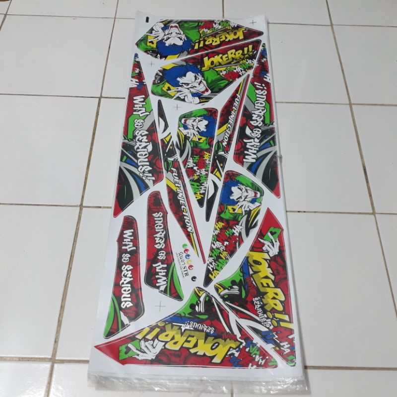 sticker lis striping variasi yamaha vixion lama - vixion old joker 2008 2009 2010 2011 2012