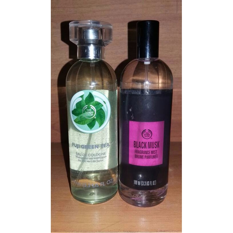 BODY MIST The Body Shop Original Reject GREEN TEA / BLACK MUSK