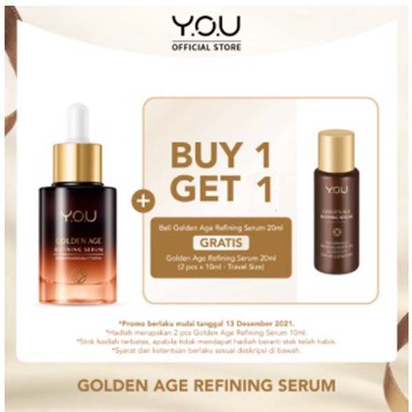 YOU Golden Age Refining Serum 20ml [Skin- Renewal Activator]_Lynn Design