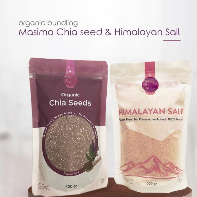 

Masima Himalayan Salt x Masima Chia Seeds
