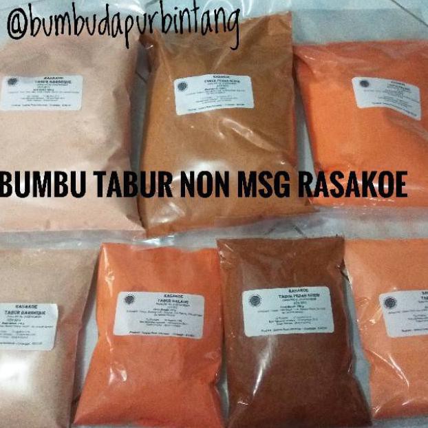 

{BISA COD} Rasakoe Bumbu Tabur Non MSG 1 kg TERBARU [Kode 1|Kode 2|Kode 3|Kode 4|Kode 5|Kode 6|Kode